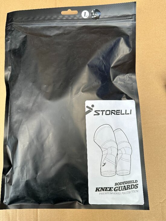 Storelli Other - STORELLI BS KNEE GUARDS BLACK LARGE NIB